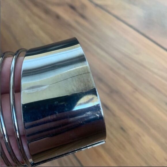 Express Gunmetal Cuff Bracelet - Picture 3 of 6